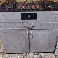 صفحه شیشه و استیل اجاق‌ گاز کابینتی مدل poiu7|اجاق گاز و لوازم برقی پخت‌وپز|رشت, رشتیان|دیوار