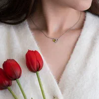 زنجیر و مدال نقره روکش طلا قلب کد03 نقره سازی|بدلیجات|تبریز, |دیوار