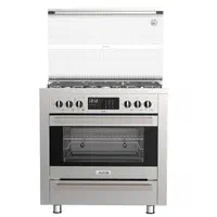 اجاق گاز فردار آلتون سفید روی استیل سری MX5W|اجاق گاز و لوازم برقی پختوپز|مشهد, الهیه|دیوار