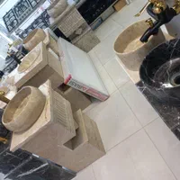 روشور فانتزی کابینتی روشویی دیواری آینه|لوازم سرویس بهداشتی|مشهد, پنجتن|دیوار