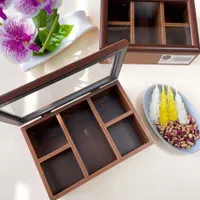 تیبگ جعبه چای 5خانه تی باکس رایکا تی بگ|ظروف سرو و پذیرایی|مشهد, سجادیه|دیوار