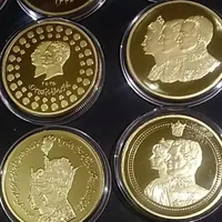 سکه  مدال یادبودی خارجی شاهی|کلکسیون سکه، تمبر، اسکناس|تهران, سنگلج|دیوار