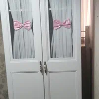 کمد لباس،ویترین، پاتختی و شلف دخترانه بالسا طرح رز|اسباب و اثاث بچه|تهران, تجریش|دیوار