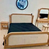 سرویس خواب روکش چوب لورا مجموعه خواب پردیس