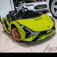 ماشین شارژی برقی اورجینال وارداتی سبز