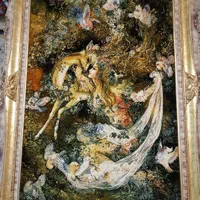 تابلوفرش دستباف تبریز نیاز نوازش طرح استاد فرشچیان|فرش|تهران, بازار|دیوار