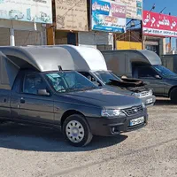 کابین فایبرگلاس مسقف برای  آریسان۲ باربند عقب|قطعات یدکی و لوازم جانبی|شیراز, کفترک|دیوار