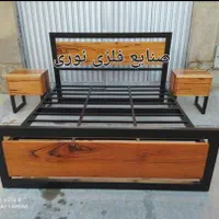 تخت فلزی مدل کلاسیک|تخت و سرویس خواب|مشهد, خواجه ربیع|دیوار