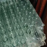 بطری شیشه ای چهار گوش 250 سی سی با درپوش|عمده‌فروشی|اردبیل, |دیوار