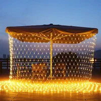 ریسه تور 3 متر در 3 متر تراکم 360 LED لونه زنبوری|ریسه و چراغ تزئینی|کرج, اصفهانی‌ها|دیوار