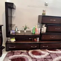دراور و  ۲عدد پاتختی چوب|جاکفشی، کمد، دراور|مشهد, هفت تیر|دیوار