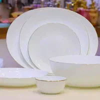 سرویس آرکوپال دینولب طلااکروپال دورطلاظرف لبه طلای|ظروف سرو و پذیرایی|قم, نیروگاه|دیوار