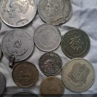 سکه قدیمی خارجی|کلکسیون سکه، تمبر، اسکناس|قرچک, |دیوار