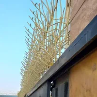 اهن الات نرده حفاظ گوزنی دزدگیر ا بوته ای|مصالح و تجهیزات ساختمان|شیراز, شهرک گلدشت حافظ‎|دیوار