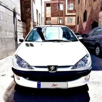 پژو۲۰۶ تیپ۵ مدل۹۶ کم کارکرد به قیمت
