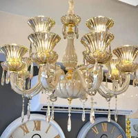 لوستر مدل لیان طبقاتی کریستالی|لوستر و چراغ آویز|تهران, اکباتان|دیوار