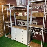 رگال چوب و فلز کشودار مدل ۲۰۲۴|جاکفشی، کمد، دراور|ملارد, |دیوار