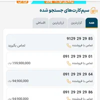 091-29-29-29-73|سیم‌کارت|تهران, شهرک آپادانا|دیوار