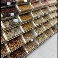 قفسه مناسب سوپر عطاری ویترین ناب آجیل شکلات حبوبات