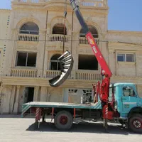 خدمات جرثقیل 5تن و 7تن با 20 متر دکل|خدمات حمل و نقل|نجف‌آباد, |دیوار