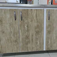 کابینت تمام فلزی نو با سینک نو|مصالح و تجهیزات ساختمان|یزد, |دیوار