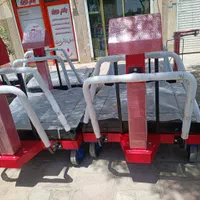 باسکول ۲تن کیل صنعت ابعاد ۱۲۰ در ۱۲۰|ماشین‌آلات صنعتی|پاکدشت, |دیوار