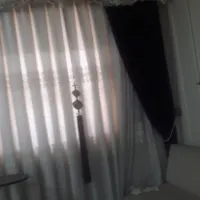 پرده با استر با کتیبه کناره مخمل