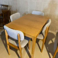 میز ناهار خوری چوب راش|میز و صندلی غذاخوری|قشم, |دیوار