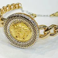 دستبند طلا النگویی