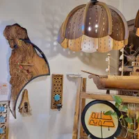 آویز چوبیکد750|لوستر و چراغ آویز|اصفهان, مصلی|دیوار