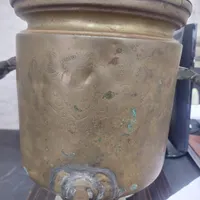 سماور ذغالی مسی روس