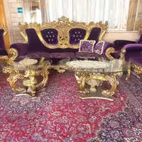 مبلمان 9 نفره به همراه میز و جلو مبلی|مبلمان خانگی و میز عسلی|خمینی‌شهر, |دیوار