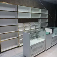 ویترین 5طبقه قفسه شکلات تخمه قنادی آجیل برنج|فروشگاه و مغازه|رشت, سعدی (تختی)|دیوار