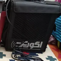 اکو همراه شارژی رعد بهمراه میکروفون
