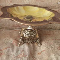 پنج تیکه ظروف تزیینی مارک ورسای نو|صنایع دستی و سایر لوازم تزئینی|اصفهان, هفتون|دیوار