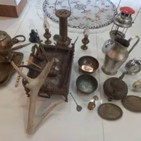 پک کامل وسیله های قدیمی سالم کارشده|کلکسیون اشیاء عتیقه|ساری, |دیوار