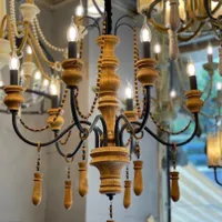 لوستر چوبی دوس داری