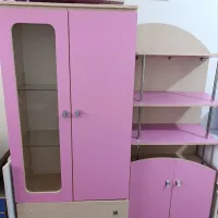 کمد کتابخانه و میز تحریر کودک