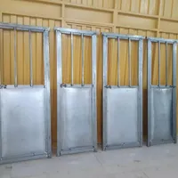 درب آهنی انباری راه پله موتور خانه آسانسور و..