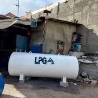 منبع گاز مایع الپیجی برای ویلا با مخزن