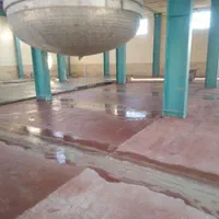 بتن ریزی با پودرخشک پاش ماله برقی|خدمات پیشه و مهارت|یزد, |دیوار