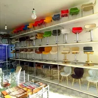 صندلی ناهارخوری زنبوری اوپن غذاخوری پارچهای