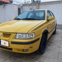 تاکسی سمند x7 گردشی کرج مدل ۸۷