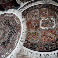 فرش آشپزخانه بیضی ۱×۱/۵ طرح خشتی۱۰۰۰شانه اصل|فرش|تبریز, |دیوار