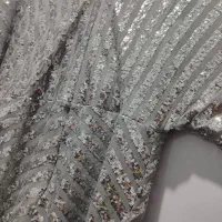 لباس مجلسی زنانه نقره ای درخشان|لباس|مشهد, شهرک امام هادی (شهرک غرب)|دیوار