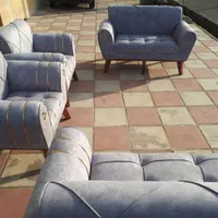 مبل راحتی استیل نیمه استیل|مبلمان خانگی و میز عسلی|بندر انزلی, کلیور|دیوار