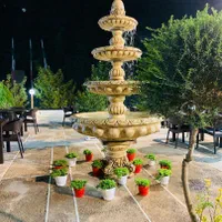 آبنما طبقاتی فرشتگان بتنی سنگین مقاوم مسلح