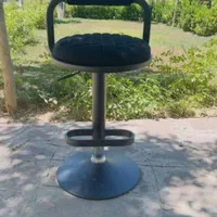 صندلی اپن کف چرم پشت لوزی مغزی ارتفاع۸۵جک روغنیt12|میز و صندلی غذاخوری|مشهد, عبادی|دیوار