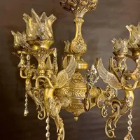 لوستر فرشته آنتیک برند پاسارگاد|لوستر و چراغ آویز|مشهد, چهارچشمه|دیوار
