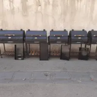 باربیکیو گازی محمد کلاف سنگین دهنه ۳۵کباب پز